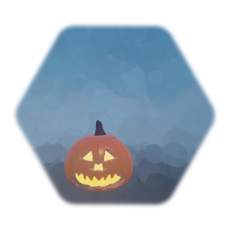 Pumpkin walk pumpkin