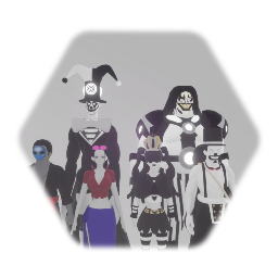 Axe,Nina Jr.,Alice,Even,Ferdinand,and Clowner
