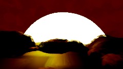 Beautiful inspiring sunset