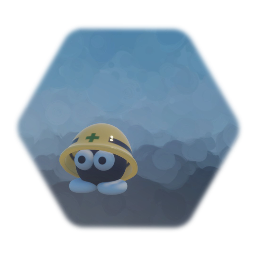 Little megaman helmet guy