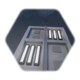 Hospital Floor/Ceiling Module [Lights On]