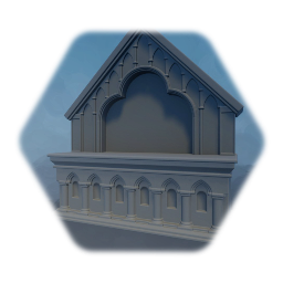 Gothic stone altar