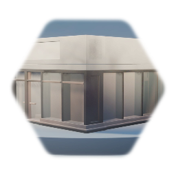 2-Sided Glass Storefront