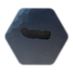 Tree trunk with moss