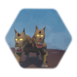 Gerudo Desert two headed Cerberus AI and playable