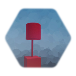 Animated basic red lamp