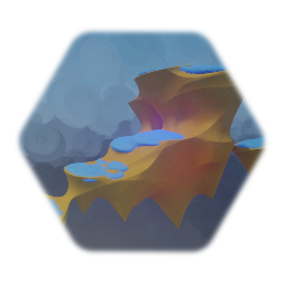 Floating Namek island