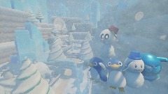 Ice Cold Valley - MARIO KART