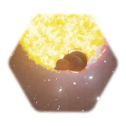 Planet star size comparison