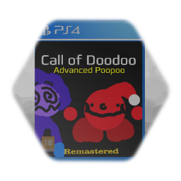 call of doodoo advanced poopoo (ps4 remaster)