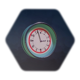 50's Style Diner Wall Clock