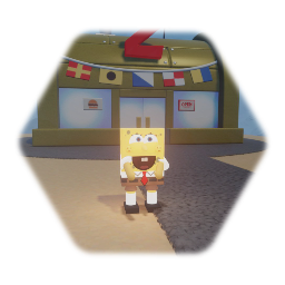 Spongebob movie adventure obby - Spongebob V1