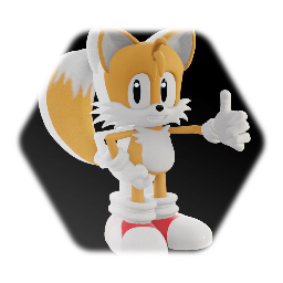 Classic Miles Tails Prower CGI Rig Version 2.2