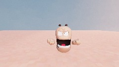 Cris does the Godzilla roar while Metal Gear Solid kick in