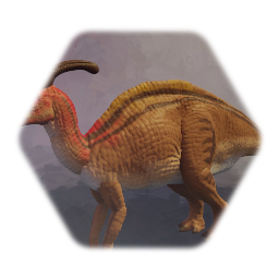 Repaint of JP Parasaurolophus (1997)