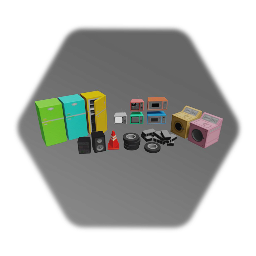 Jazzpunk Junk Props