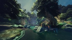 Looking over a Fantasy Creek