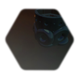 Big Metallic Pipe Tunnel (Damaged and more interesting)