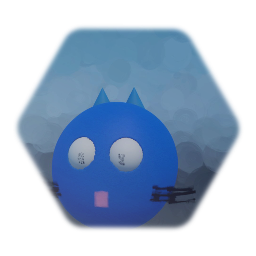 Blue Cat Head