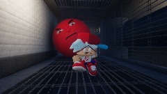 Run! But its the MEATBALL MAN!!!!