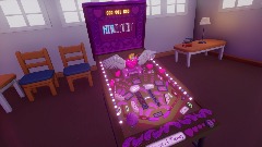 Pinball Table - Hearts A-Plenty