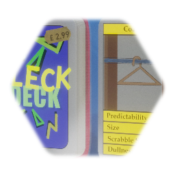 The Pinnacle of Mundanity Fleck Deck Card #7 - Coathanger