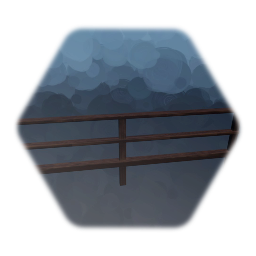 Oriental Wooden Fence