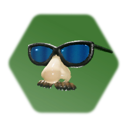 Fake Nose and Mustache disguise