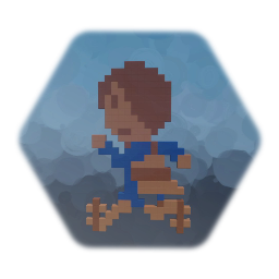 Pixel Art 8-bit Kitaro