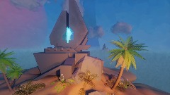 Beach on a ring world