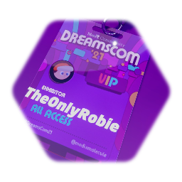 Robie's #DreamsCom21 Lanyard
