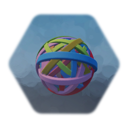 Rubber band ball