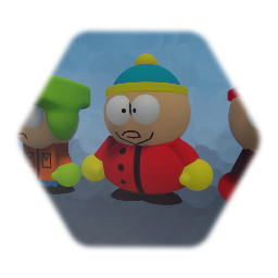 Stan, Kyle, and "Cartman"