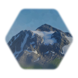 Detailed Realistic Mt Shuksan