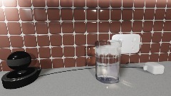 Glass cup