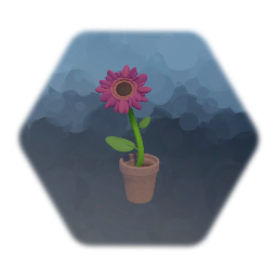 Pink Flower Pot