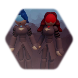 STAR ROGUE legacy fighter: the Ivory Twins