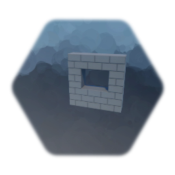 Cinder Block Wall - Window