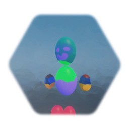 Happy Glowy Egg Boy - Movable Eggition
