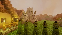 Toy freddy plays minecraft v2