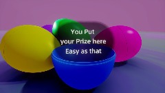 Easter Egg prize Template