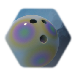 Bowling Ball - tie-dye