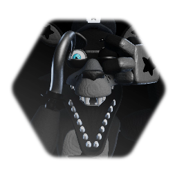 Black Star the Fox Model | FNaF OC