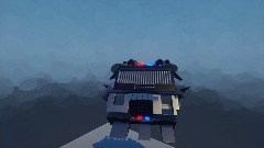 Futuristic Cop Car
