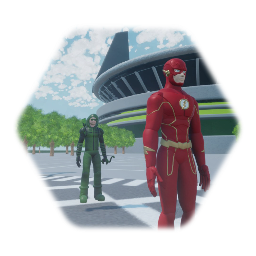 CENTRAL CITY ( FLASH AND GREEN ARROW  CW) WIP