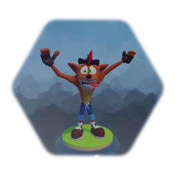 Crash Bandicoot NST model
