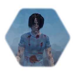 Male clothed zombie