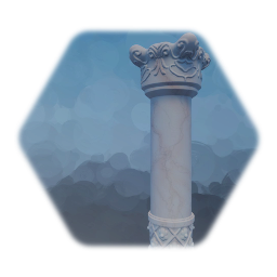 White Marble Column