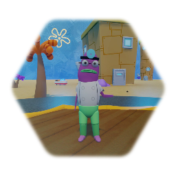 Spongebob Purple doctor fish