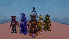Fnaf 1 Playable Animatronics